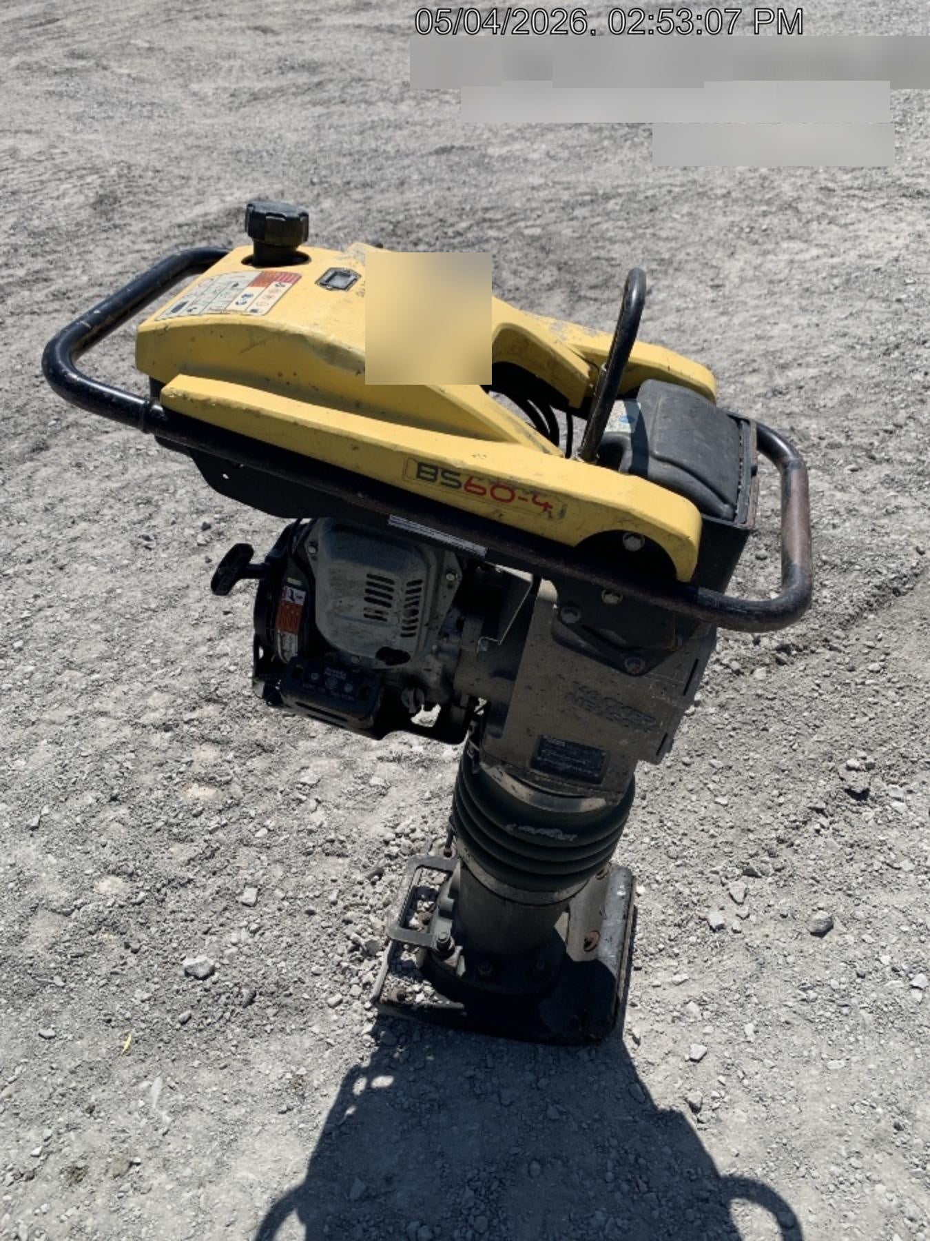 2018 WACKER NEUSON BS60-4As