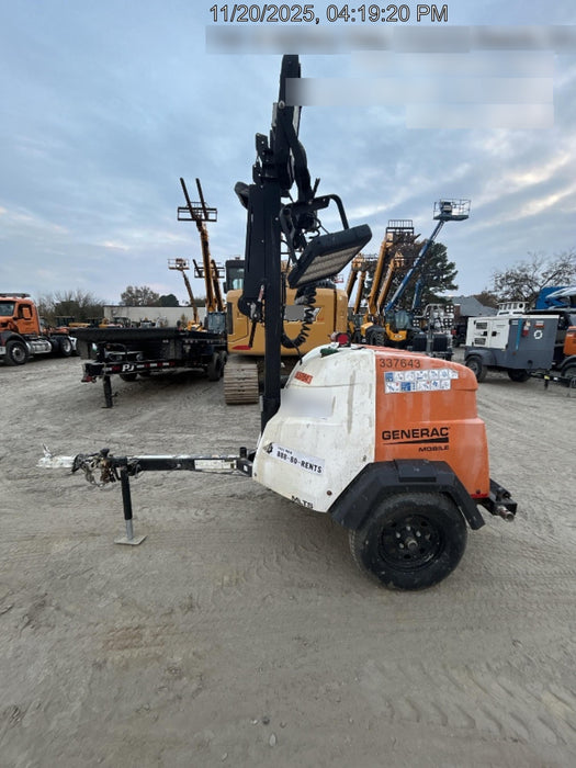 2023 Generac MLT2 Diesel, Flex Switch 120V Input, Powerzone Controller, (4) 320W LED Lights, 4kW Generator, 39.9 Gal Fuel Tank, 2" Ball, T3