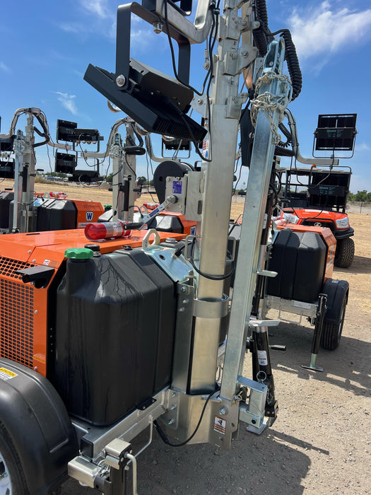 2024 Wanco WLTT-4MM4K Diesel, Deep Sea Controller, Shore Power Plug, Auto Start, (4) 350W LED Floodlights, 4kW Generator, 60 Gal Fuel Tank, 2" Ball, T3