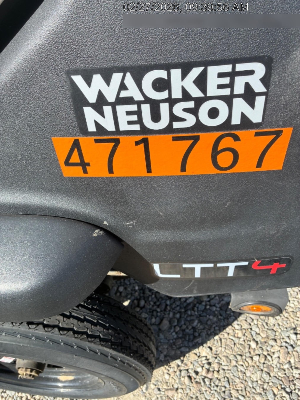 2024 Wacker Neuson LTT4 Diesel, Kohler KDW702, Deep Sea Controller, Auto Start, LED 320W, Bypass Outlet, T3