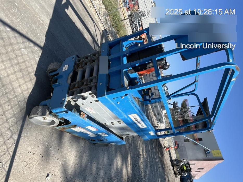 2018 Genie GS-1930 Genie GS-1930 w/Fixed Rail, Chain Entry