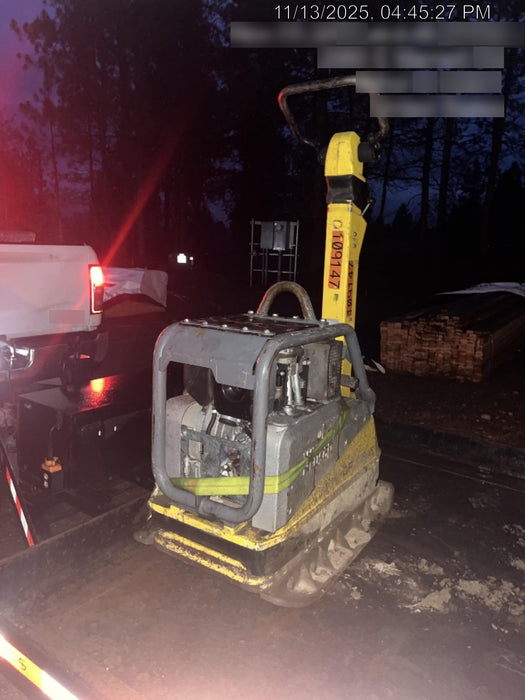 2020 Wacker Neuson DPU4545HEH Reversible Plate Compactor, Diesel