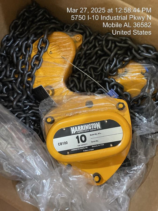 2025 HARRINGTON CB100-20