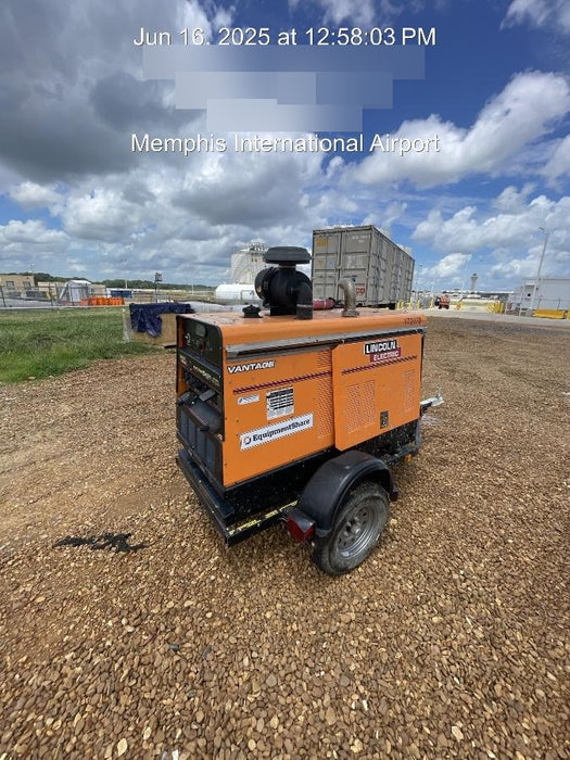 2021 Lincoln Electric Vantage 549X Ready Pak 3, ORANGE (includes trailer, cable rack, fender light kit)