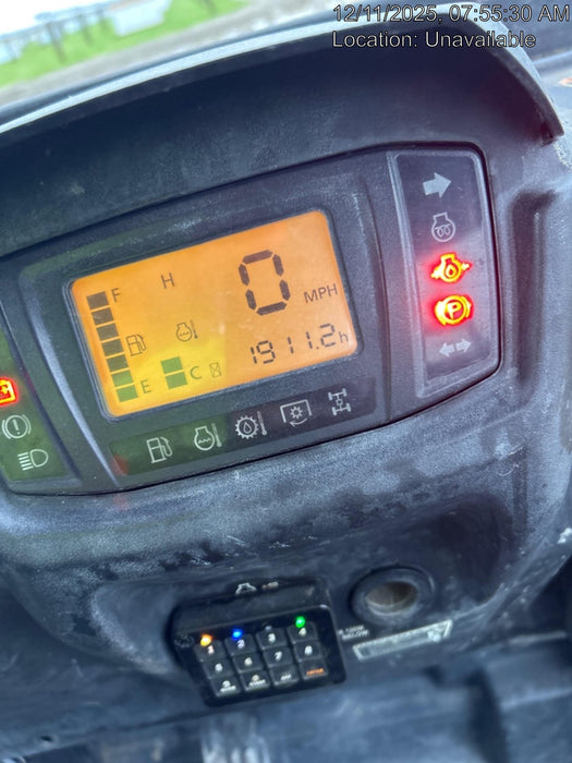 2021 Kubota RTV-X1140W-H Plastic Canopy, Windshield Acrylic Clear, LED Strobe Light, Wire Harness Kit, Back up Alarm