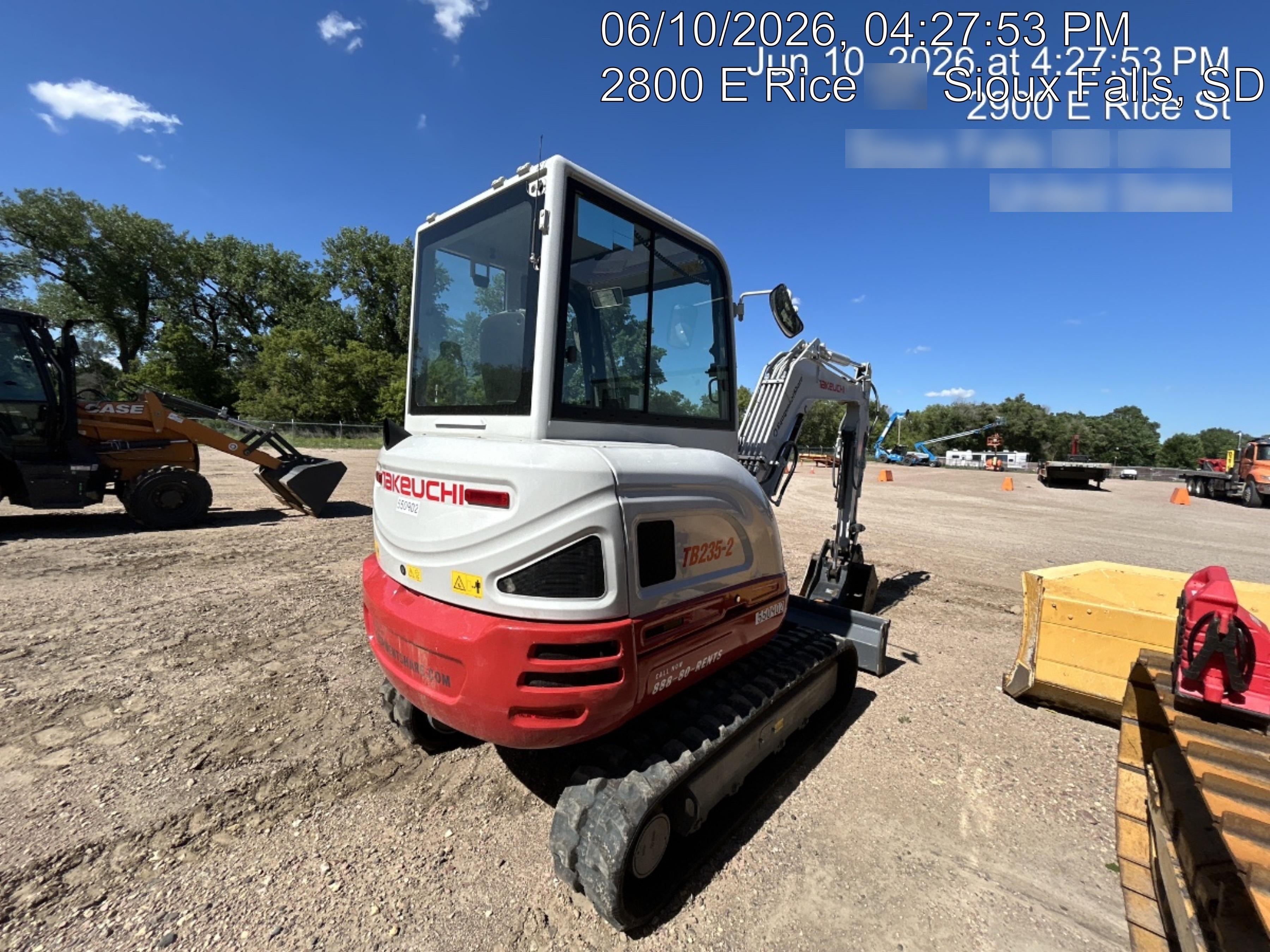 2025 TAKEUCHI TB235-2CR