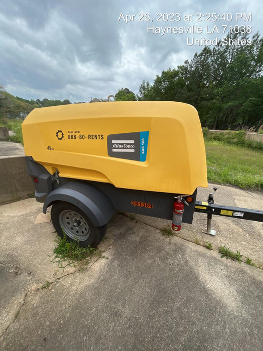 2022 ATLAS COPCO XAS188 CWK