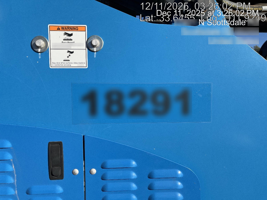 2018 Genie GTH-1056 Genie GTH-1056 w/ROPS, Work Lights, Solid Tires, RH Cab Mesh, Beacon, 60" Carriage and Forks