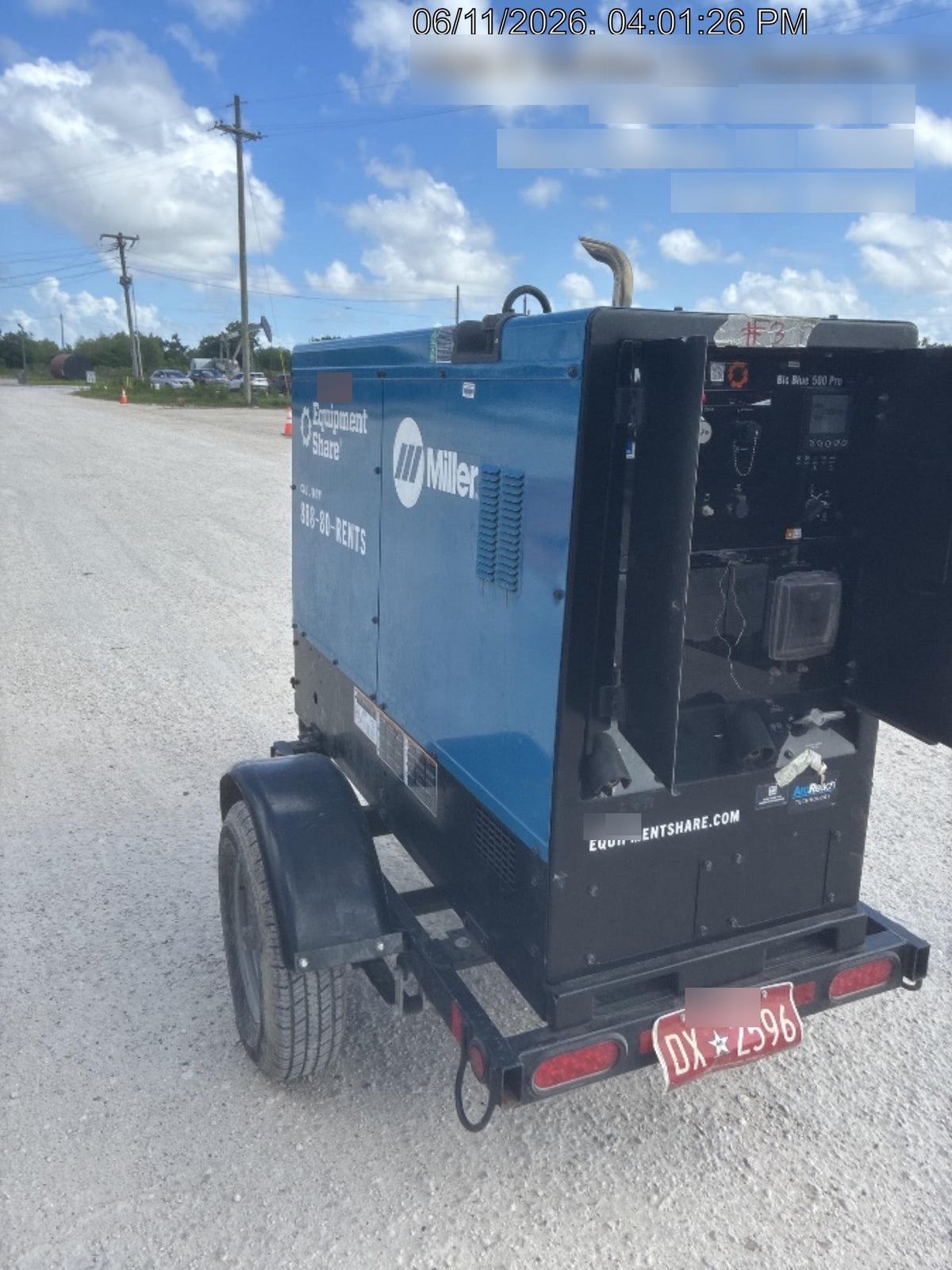 2025 MILLER ELECTRIC BIG BLUE 500