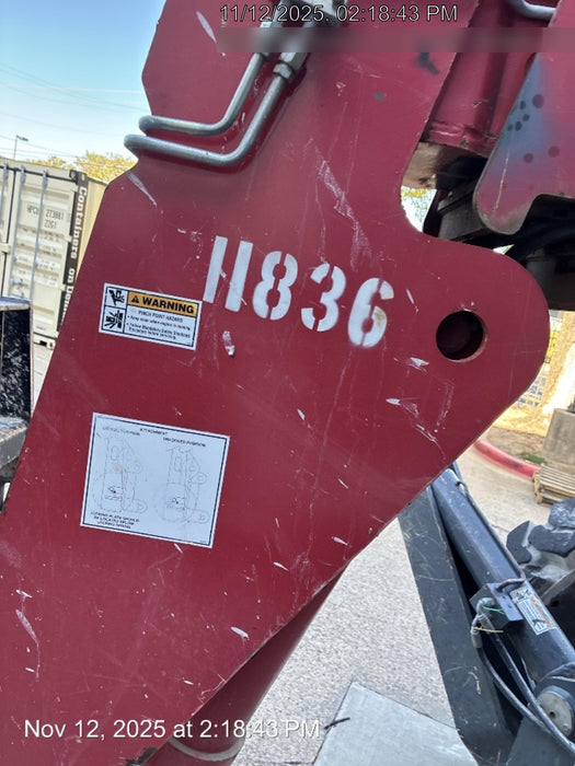 2018 Manitou MTA10055 Manitou MTA10055 - Canopy, Worklights, Beacon, 66" Carriage, 60" Forks, Solid Tires, Aux Hydraulics