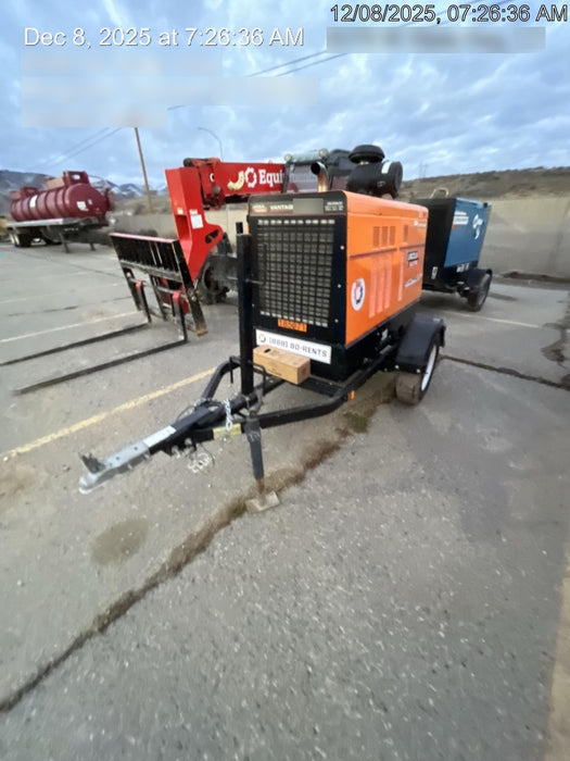 2021 Lincoln Electric Vantage 549X Ready Pak 3, ORANGE (includes trailer, cable rack, fender light kit)