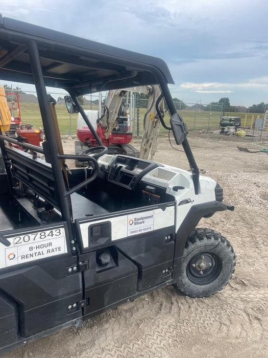 2022 Kawasaki Mule PRO-DXT Standard Options, Backup Alarm, Beacon, Plastic Hard Top, Poly Windshield, Horn Kit