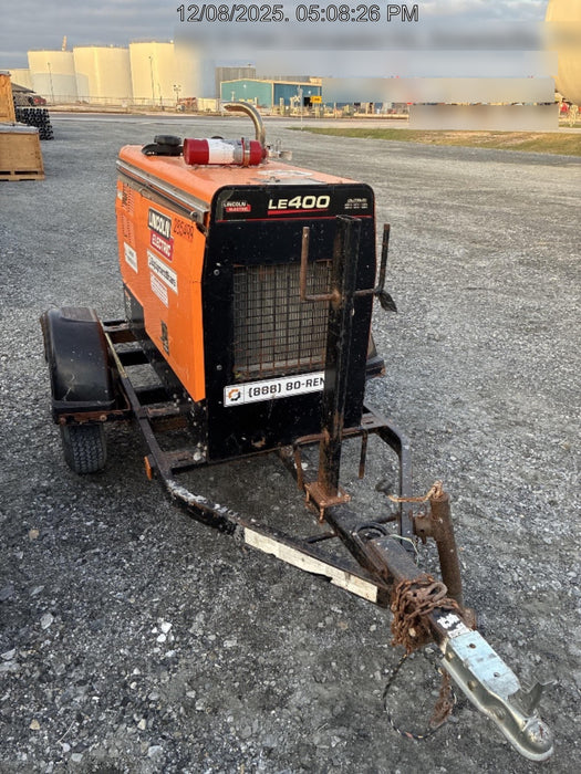 2022 Lincoln Electric LE400 Kubota V1505, Trlr, Cable Rack, Light Kit, ES Decals, T3