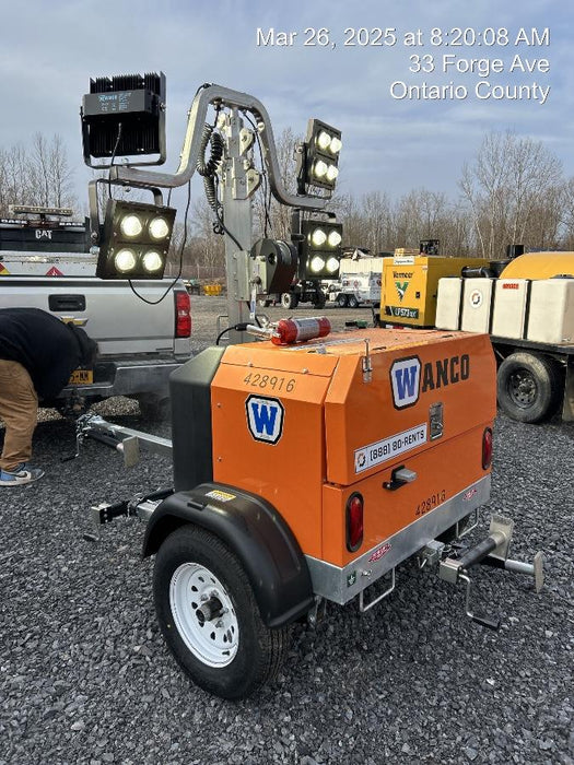 2024 Wanco WLTT-4MM4K Diesel, Deep Sea Controller, Shore Power Plug, Auto Start, (4) 350W LED Floodlights, 4kW Generator, 60 Gal Fuel Tank, 2" Ball, T3