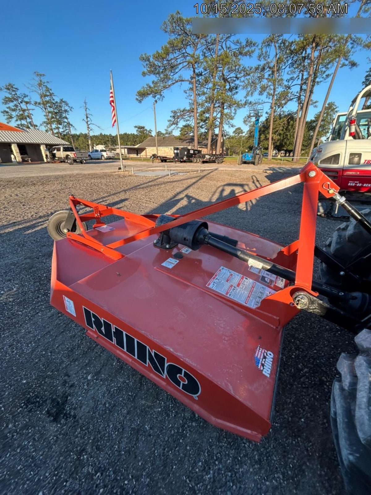 2025 RHINO TW15 Rotary Cutter