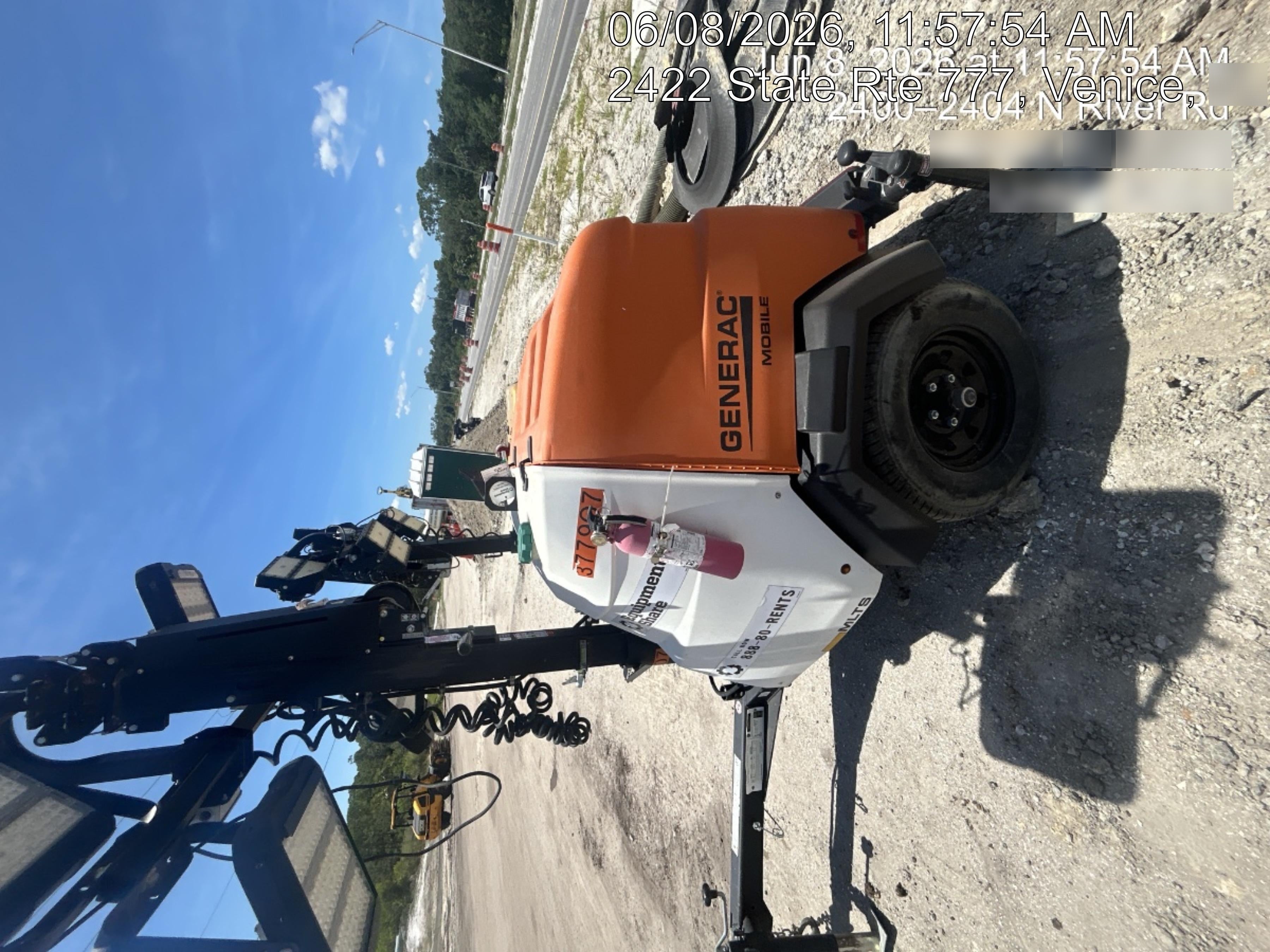2023 Generac MLT2 Diesel, Flex Switch 120V Input, Powerzone Controller, 
(4) 320W LED Lights, 4kW Generator, 39.9 Gal Fuel Tank, 2" Ball, T3