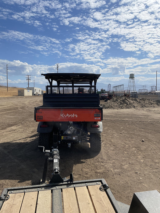 2022 Kubota RTV-X1140W-H Plastic Canopy, Windshield Acrylic Clear, LED Strobe Light, Wire Harness Kit, Back up Alarm