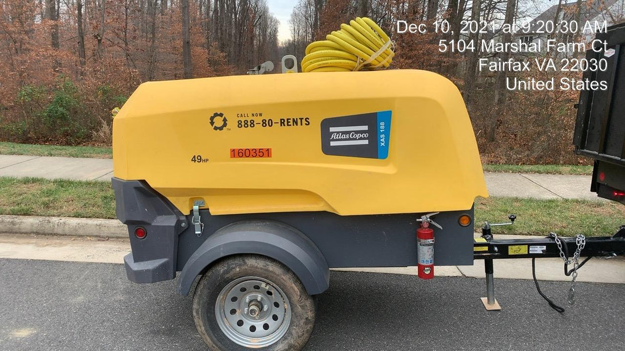 2021 ATLAS COPCO XAS188 CWK