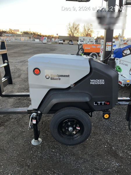 2024 Wacker Neuson LTT4 Diesel, Kohler KDW702, Deep Sea Controller, Auto Start, LED 320W, Bypass Outlet, T3