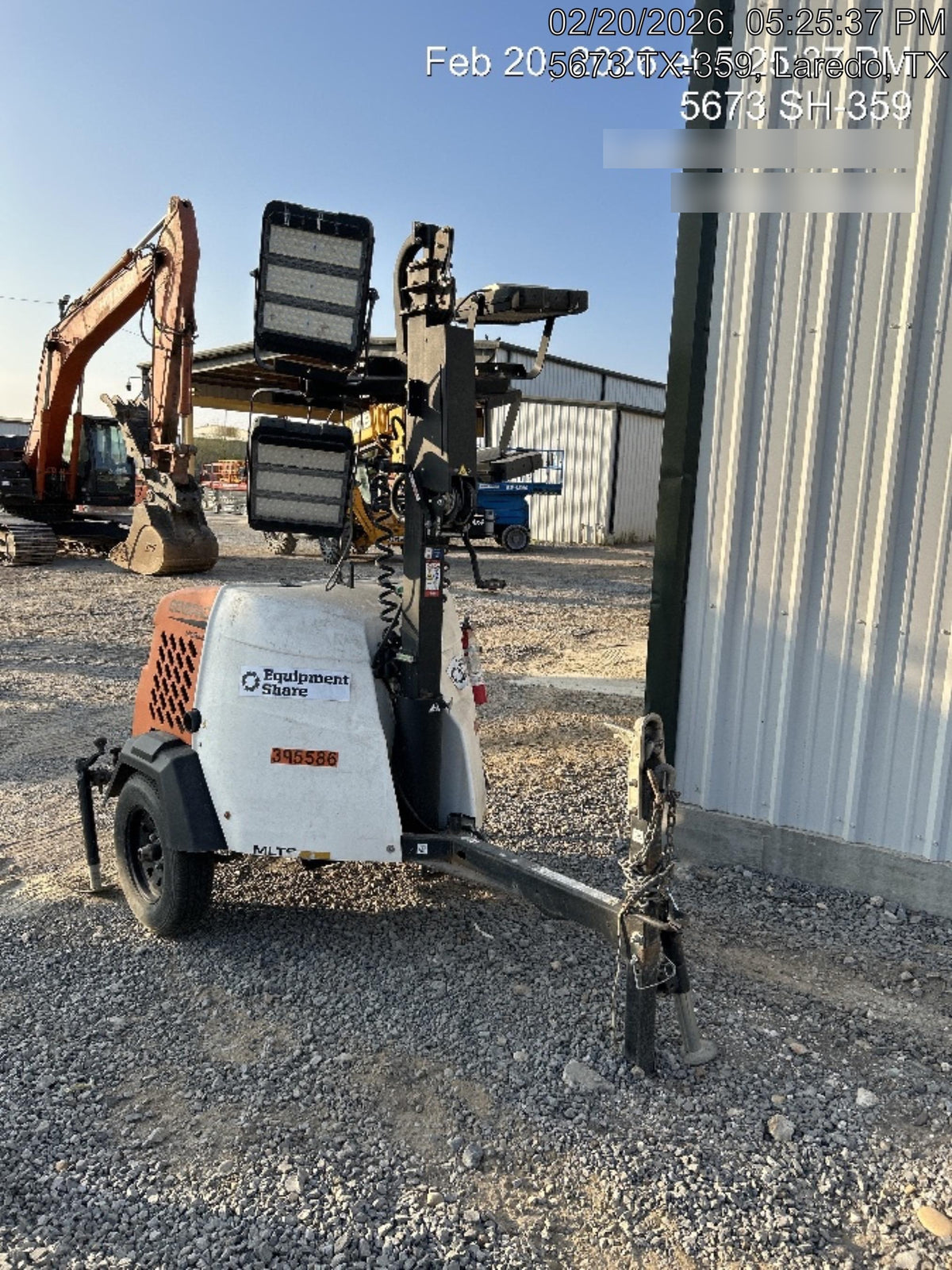 2024 Generac MLT2 Diesel, Flex Switch 120V Input, Powerzone Controller, 
(4) 320W LED Lights, 4kW Generator, 39.9 Gal Fuel Tank, 2" Ball, T3