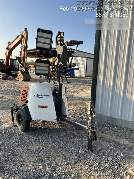 2024 Generac MLT2 Diesel, Flex Switch 120V Input, Powerzone Controller, 
(4) 320W LED Lights, 4kW Generator, 39.9 Gal Fuel Tank, 2" Ball, T3