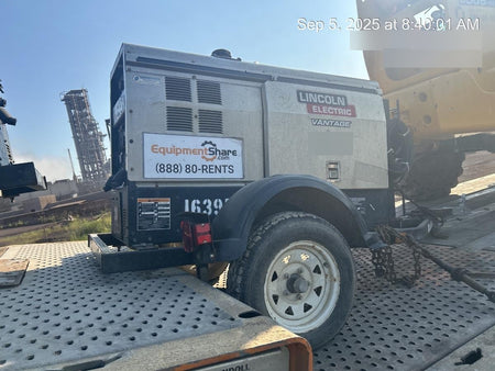 2018 Lincoln Electric Vantage 322 Lincoln Vantage 322 Welder Ready Pak 3 - Vantage 322, Trailer, Fender and light kit, Cable rack