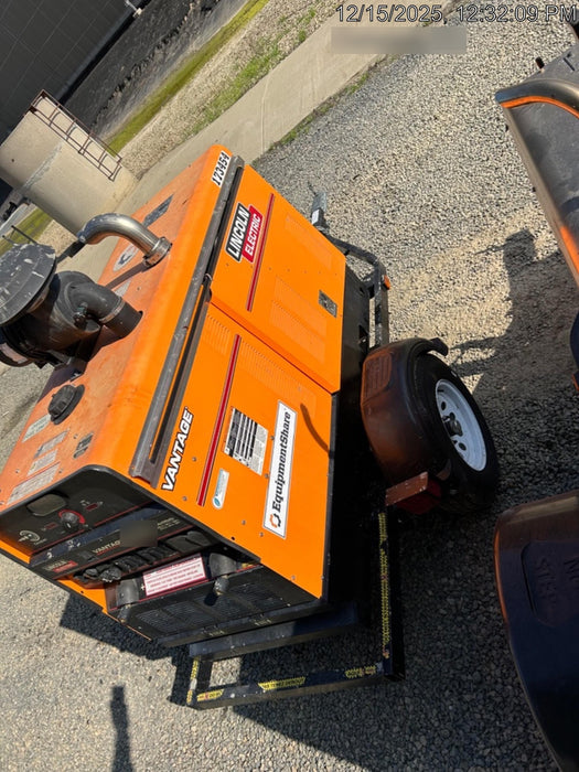2021 Lincoln Electric Vantage 549X Ready Pak 3, ORANGE (includes trailer, cable rack, fender light kit)