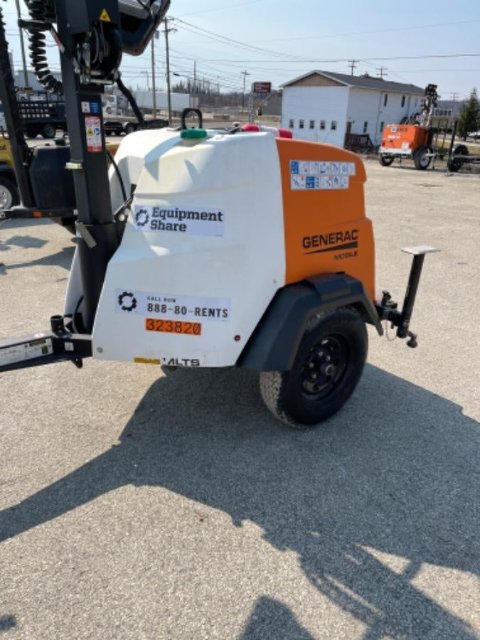 2023 Generac MLT2 Diesel, Flex Switch 120V Input, Powerzone Controller, (4) 320W LED Lights, 4kW Generator, 39.9 Gal Fuel Tank, 2" Ball, T3