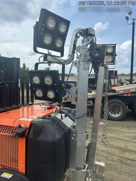2023 Wanco WLTT-4MM4K Diesel, Deep Sea Controller, Shore Power Plug, Auto Start, (4) 350W LED Floodlights, 4kW Generator, 60 Gal Fuel Tank, 2" Ball, T3