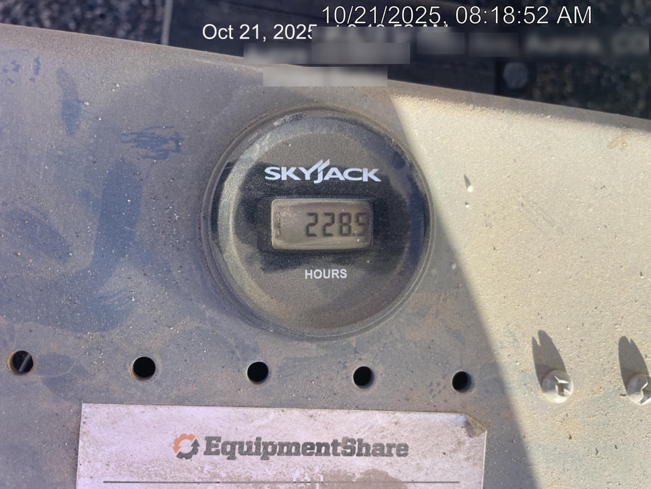 2018 SKYJACK SJIII-3226