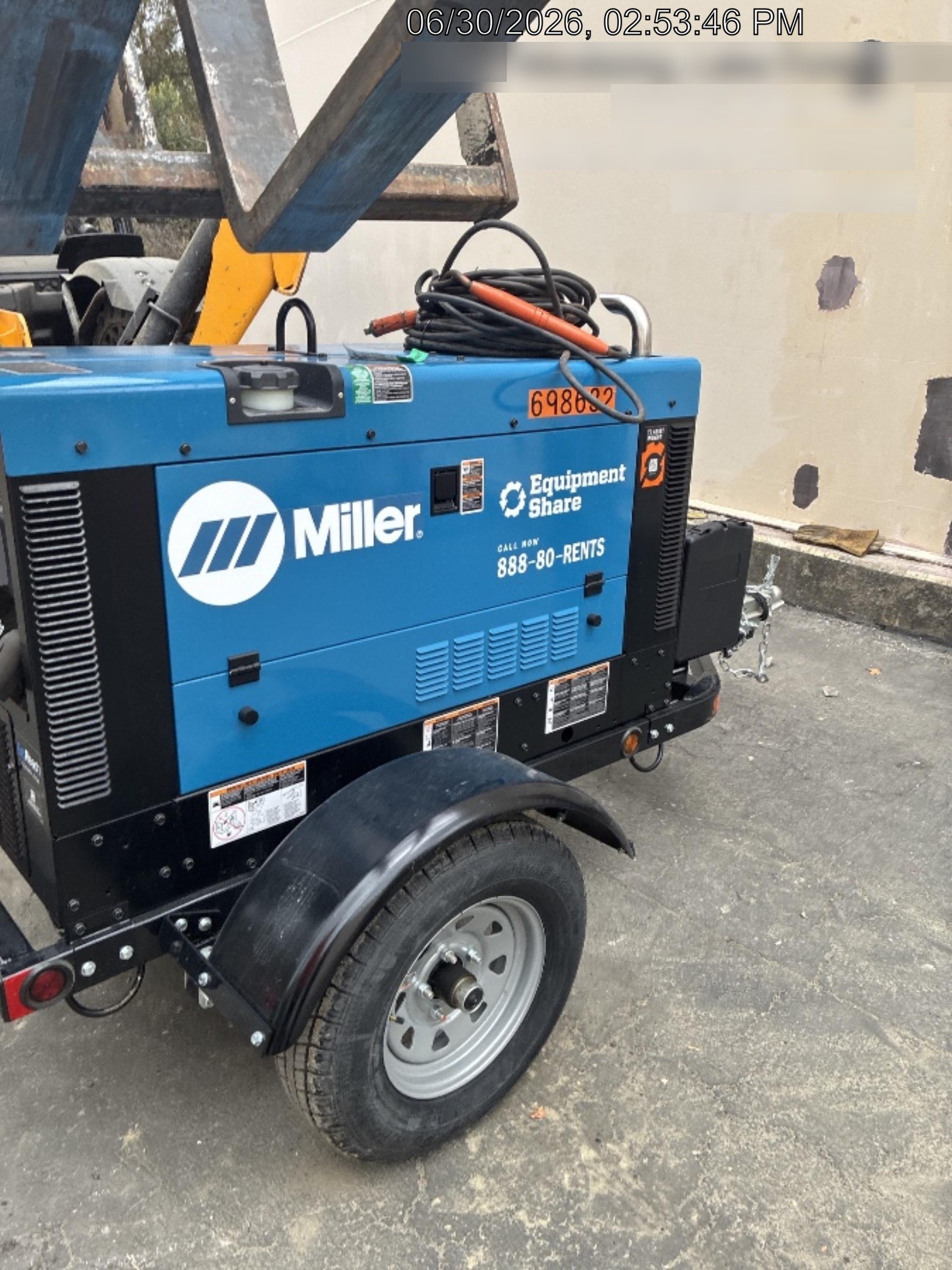 2026 MILLER ELECTRIC BIG BLUE 400