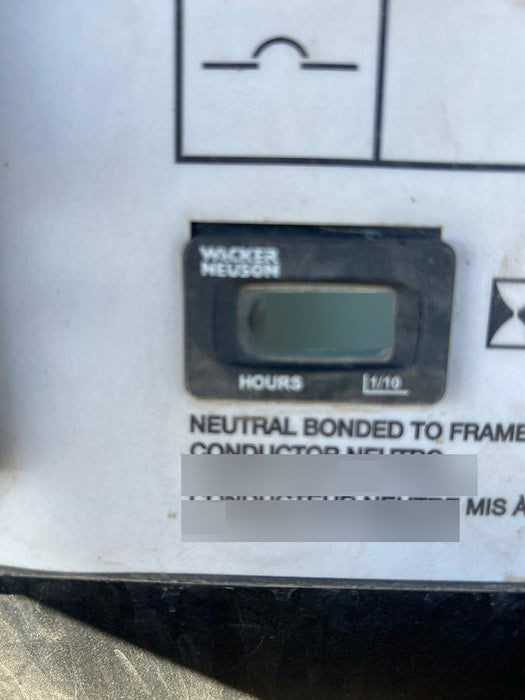 2019 Wacker Neuson LTV6L-MH Wacker Neuson LTV6L Mobile Light Tower w/Fuel Level Sensor Installed