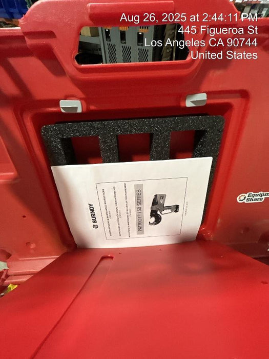 2025 BURNDY PAT750LI