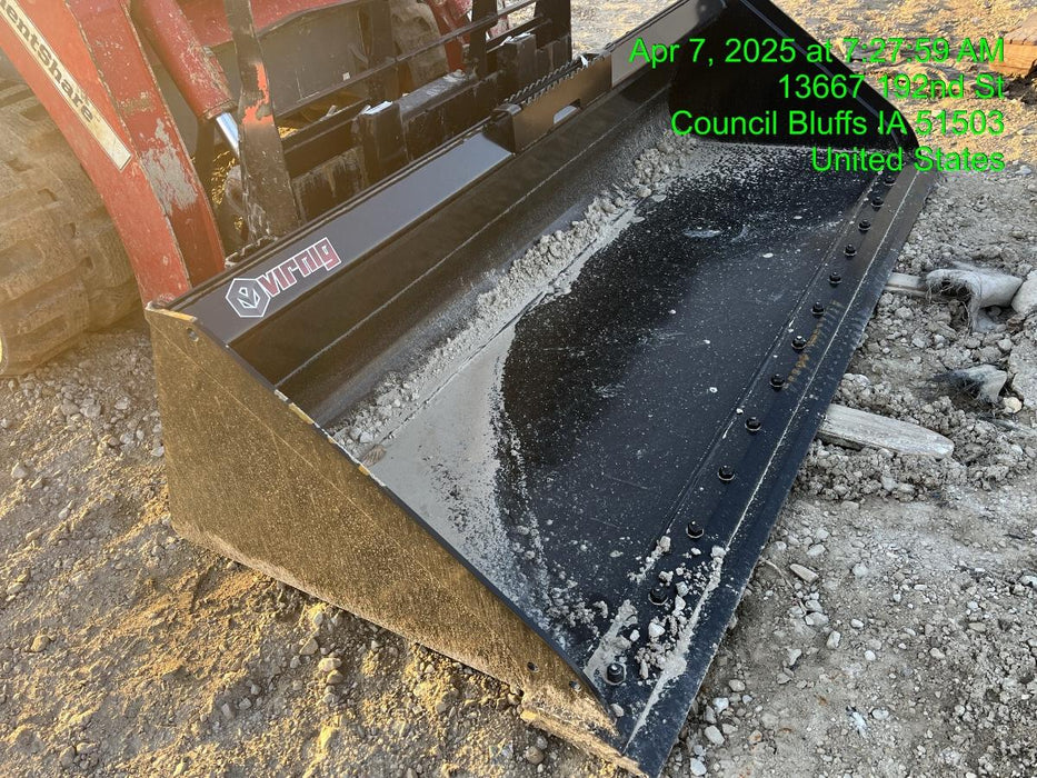 2025 VIRNIG 84" Smooth Bucket