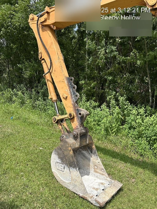 2015 Case CX80C CLOSED CAB, A/C, RUBBER TRACKS PADS, 7'-2" ARM