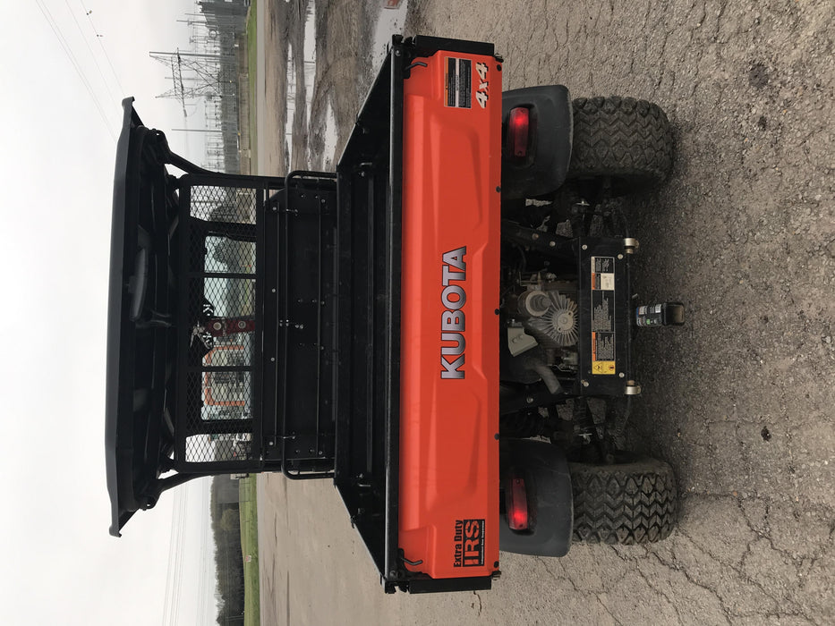 2019 Kubota RTV-X1140W-H 4wd Utility Cart, 4 Seat, Diesel, LED Strobe, Windshield Tempered Glass, Plastic Canopy, Wire Harness Kit, Backup Alarm