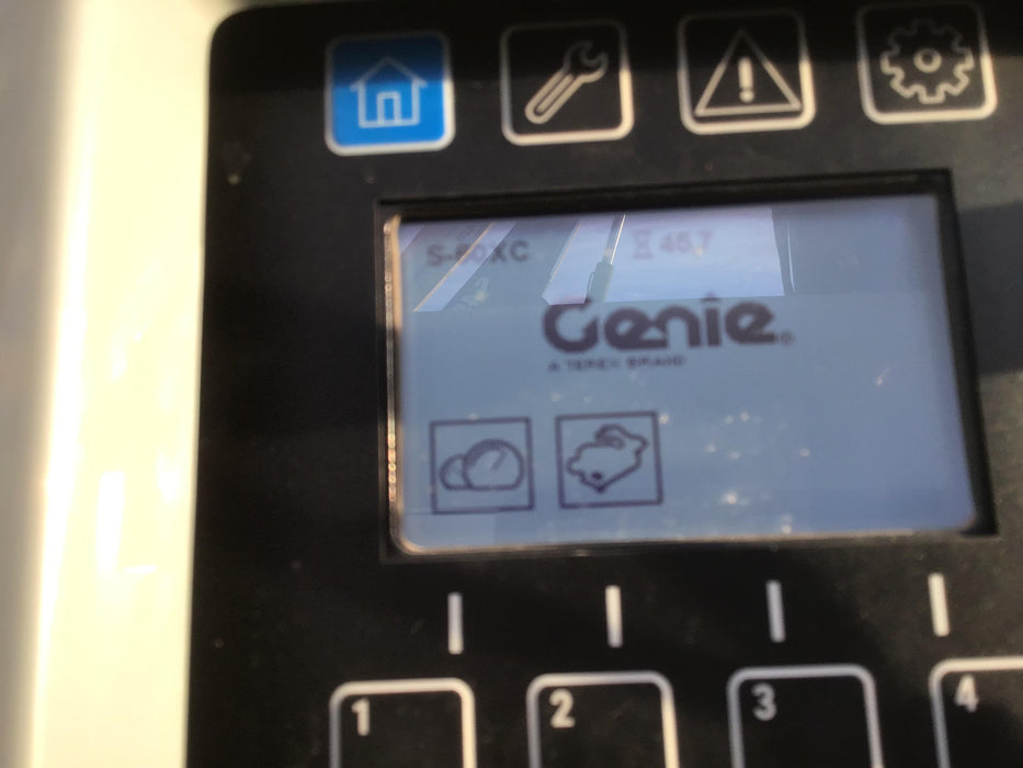 2019 Genie S-60 XC Diesel, Foam Filled Tires, Welder Ready Package, Beacon