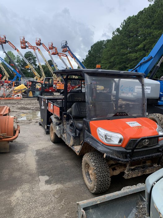 2021 Kubota RTV-X1140W-H Plastic Canopy, Windshield Acrylic Clear, LED Strobe Light, Wire Harness Kit, Back up Alarm