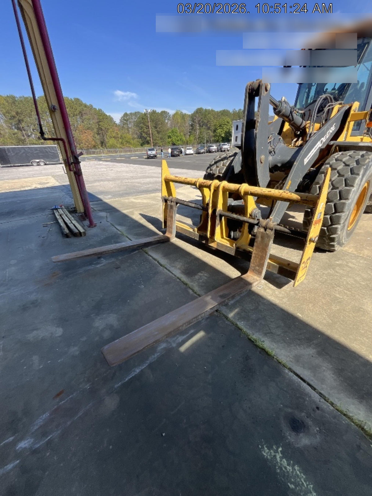 2019 D&E MANUFACTURING 48" BUCKET FORKS
