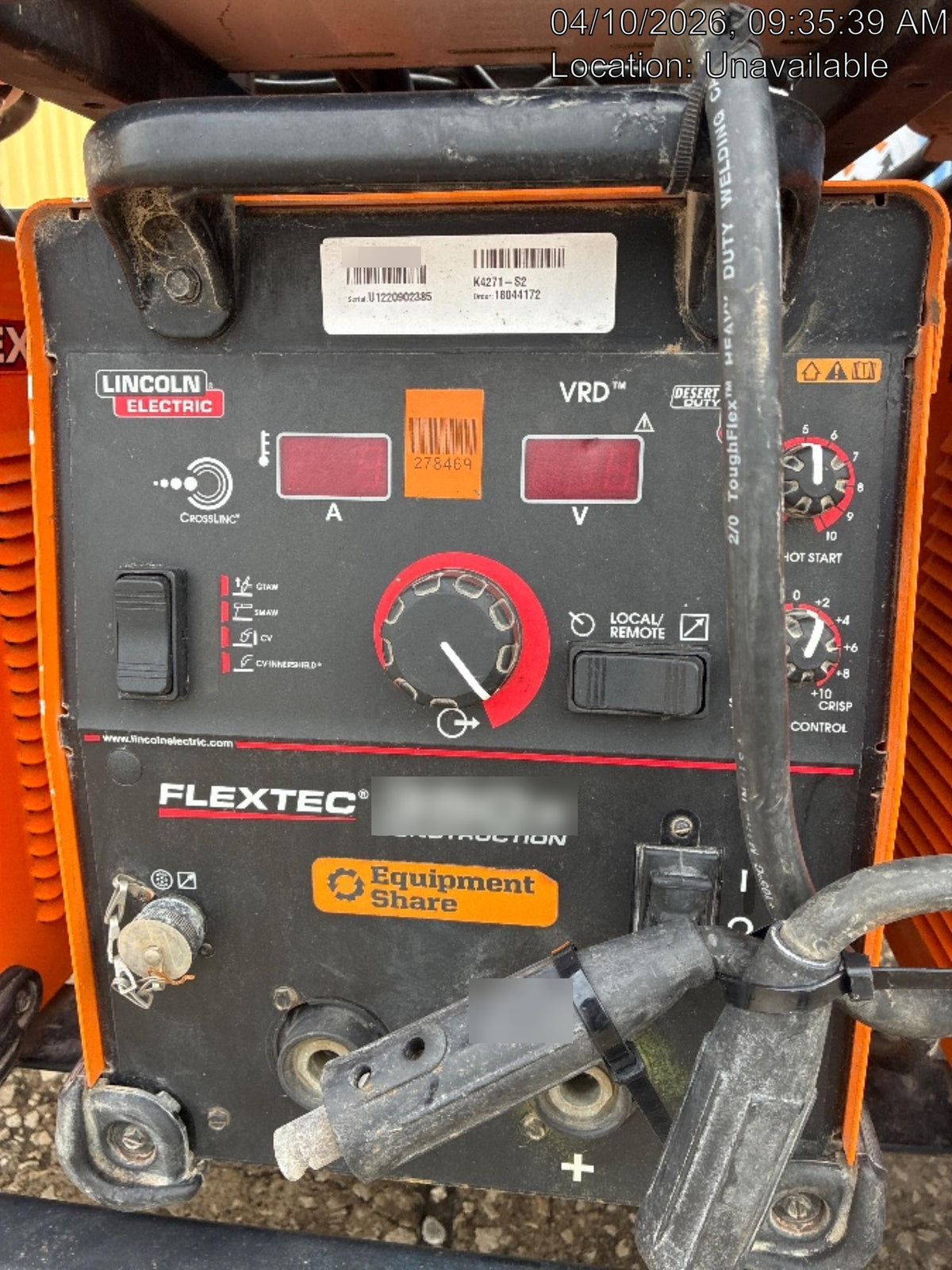 2022 LINCOLN ELECTRIC FLEXTEC 350X