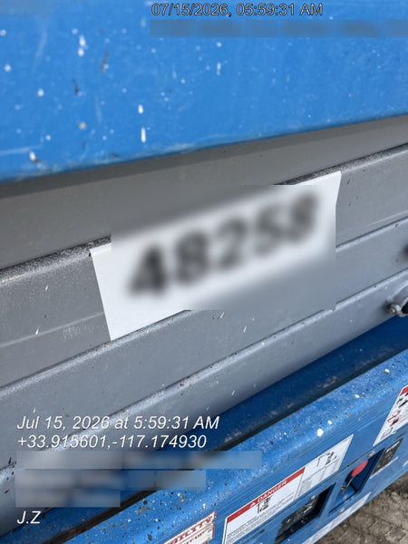 2019 Genie GS-1930 Half Height Swing Gate, 800W Inverter