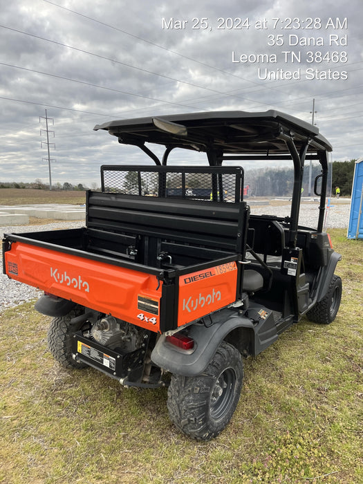 Kubota RTV-X1140W-H Plastic Canopy, Windshield Acrylic Clear, LED Strobe Light, Wire Harness Kit, Back up Alarm
