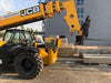 2020 JCB 510-56 Cab/Heat/Air, Solid Tires, Work Lights, Beacon, Aux Hydraulics, Back up Alarm, Lifting Eye, ES Decals