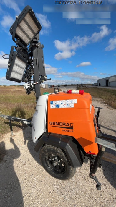 2024 Generac MLT2 Diesel, Flex Switch 120V Input, Powerzone Controller, 
(4) 320W LED Lights, 4kW Generator, 39.9 Gal Fuel Tank, 2" Ball, T3