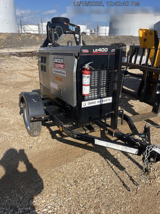 2024 Lincoln Electric LE400 Kubota V1505, Trlr, Cable Rack, Light Kit, ES Decals, T3