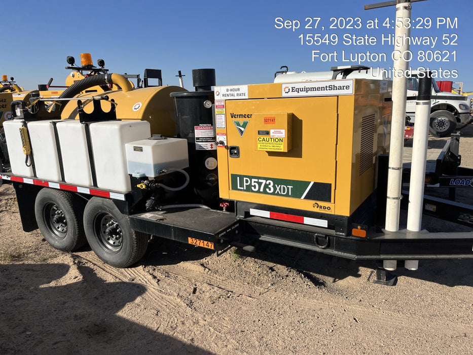 2023 Vac-Tron LP573XDT T4 Koehler Diesel Engine, 500 Gallon Debris Tank, x2 100 Gallon Water Tanks