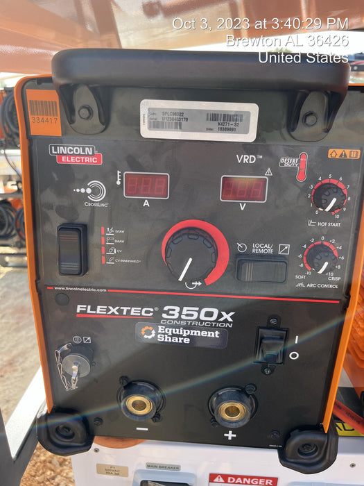 2023 LINCOLN ELECTRIC FLEXTEC 350X