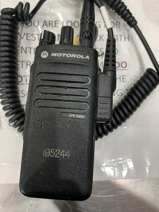2021 MOTOROLA XPR3300E
