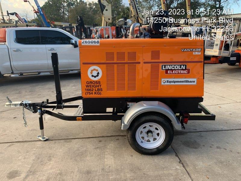 2022 Lincoln Electric Vantage 549X Crosslink Technology, Trailer Mounted, ES Decals, T3
