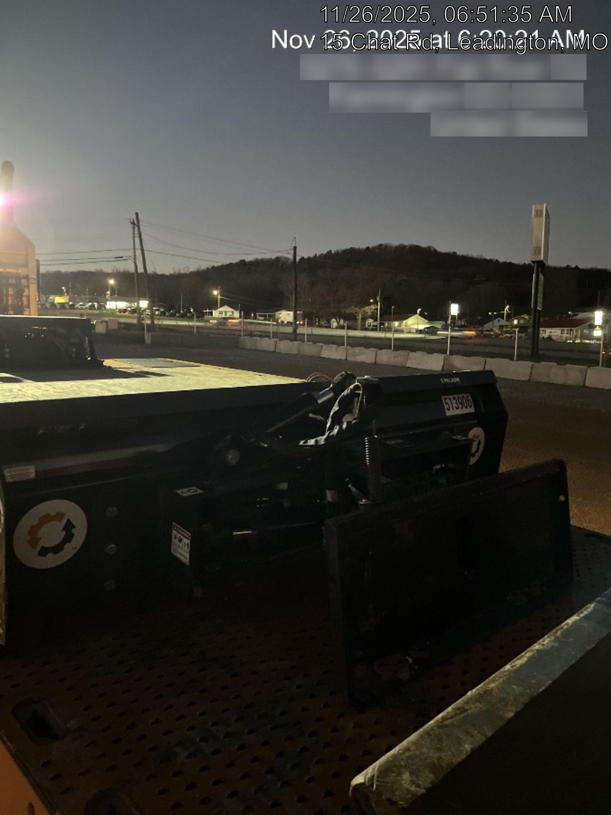 2025 PALADIN Dozer Blade 96"